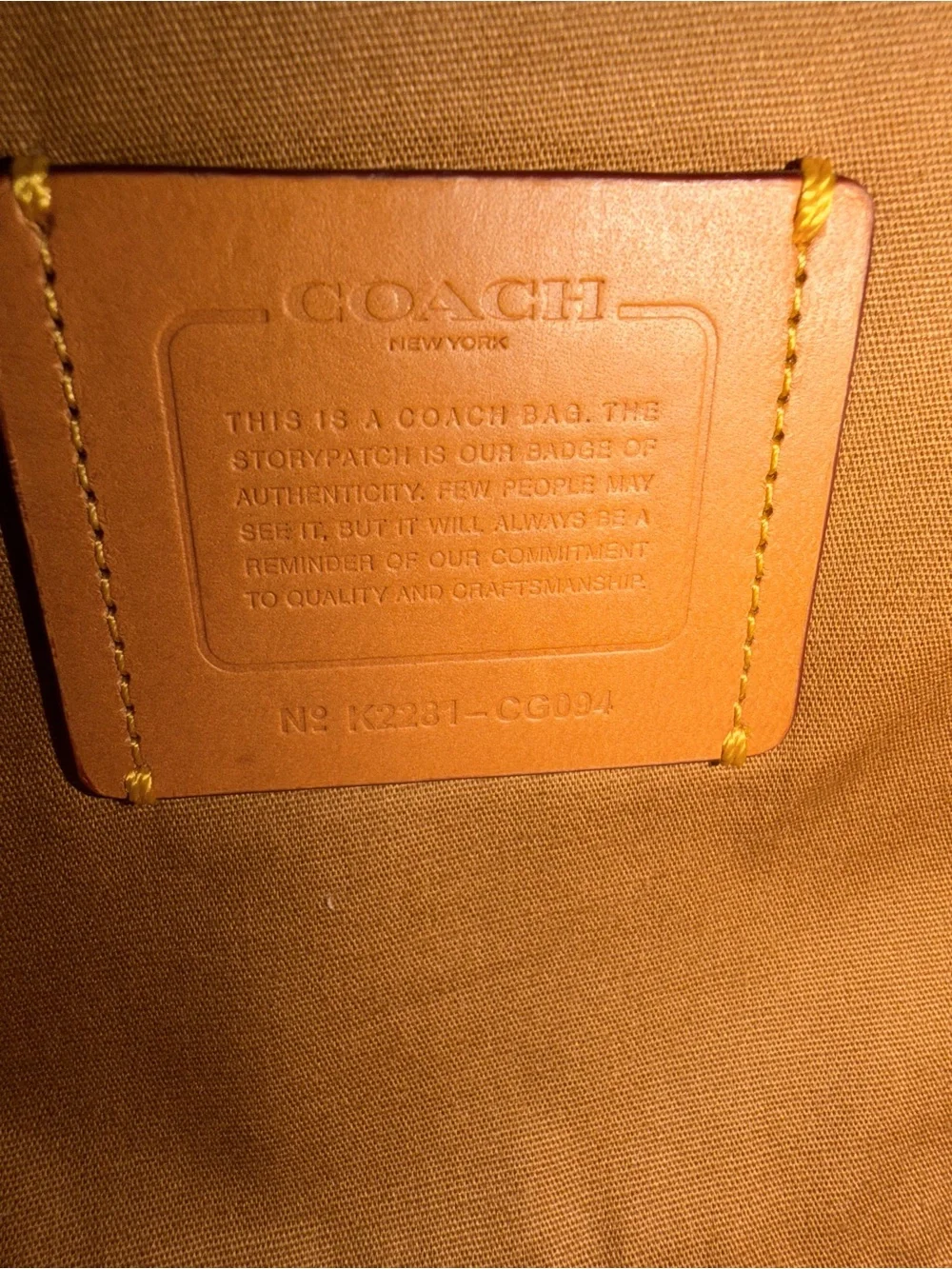 Coach Coach Soft Tabby Shoulder Bag Denim